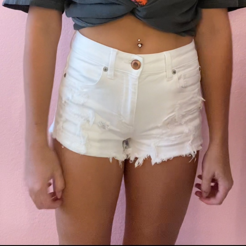 high rise shorts